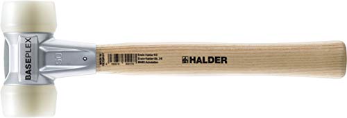 Halder erwin kg - Baseplex l, 270 mm de martillo-d 230 mm blanco, 25 g de nylon suave