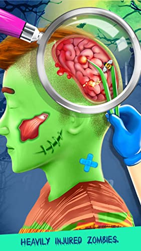 Halloween ER Emergency Doctor - Heart,Kidney,Brain,Elbow,Eye,Knee Surgery Simulator