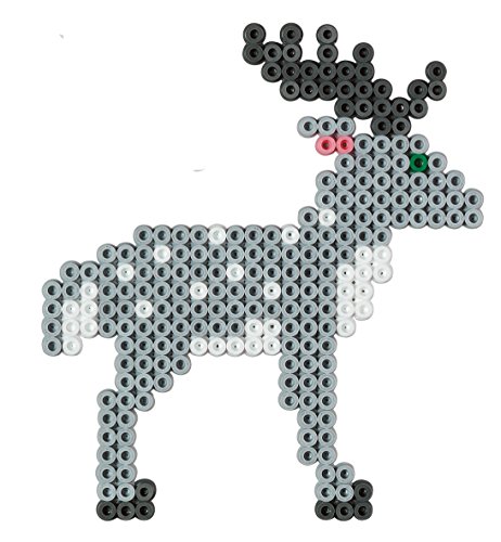 Hama 324 - Tablero Cuadrado Midi conectable, 15x15 cm, Color Blanco