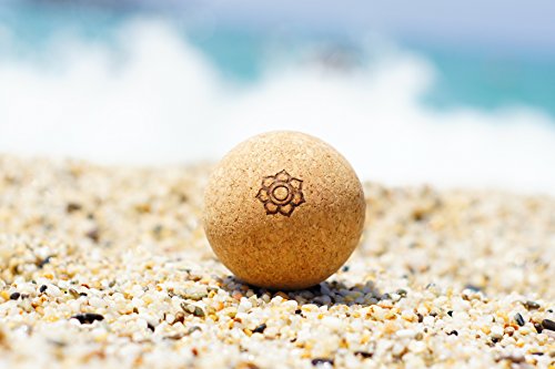 Harmony Ball - Pelota de masaje de corcho – hipoalergénica y 100% producto natural ecológico para masaje de fascia y automasaje – Fabricado en la UE