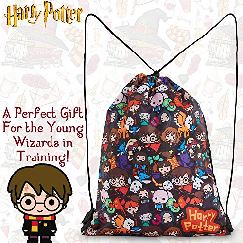 HARRY POTTER Mochila Cuerdas Mochila Saco Regalos Originales para Niños Niñas