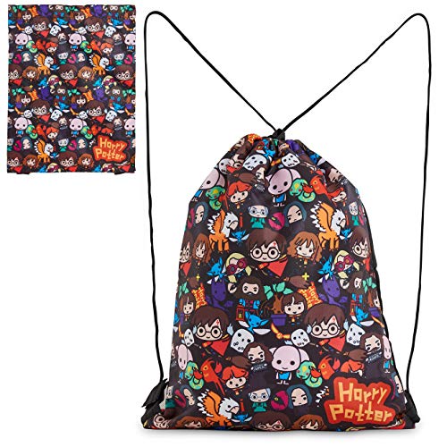 HARRY POTTER Mochila Cuerdas Mochila Saco Regalos Originales para Niños Niñas