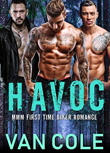 Havoc: MMM First Time Biker Romance (English Edition)