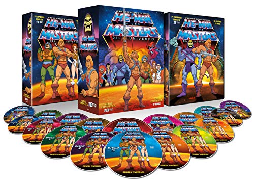 He Man y los Masters del Universo 18 DVDs Temporada 1 y 2 Completas