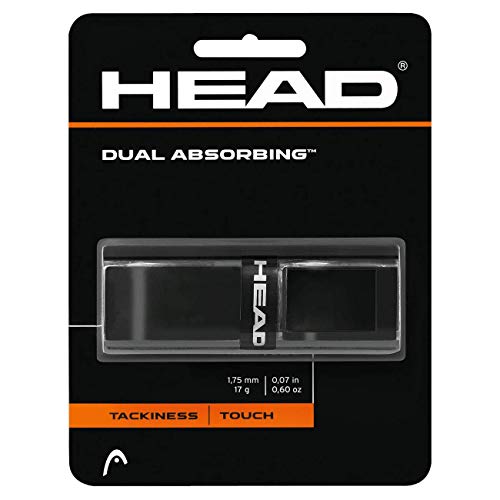 Head Dual Absorbing Grip, Unisex, Negro, Talla Única