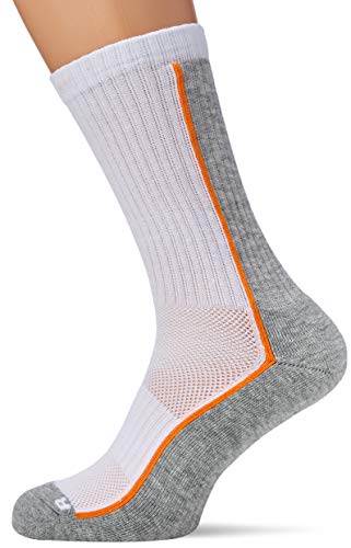 Head Performance Crew 3P Calcetines, White/Grey, 43/46 Unisex Adulto