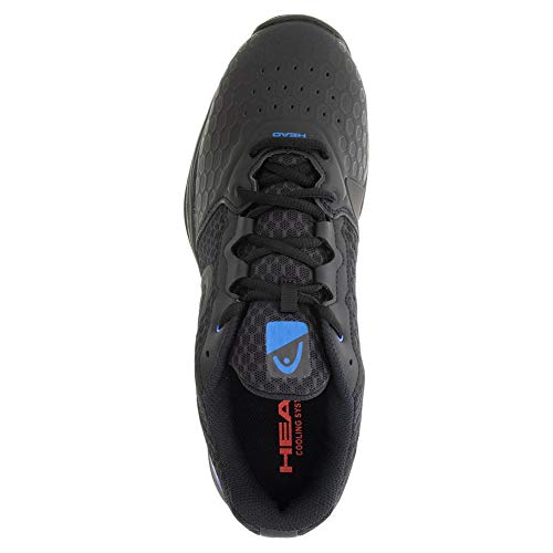 Head Revolt Team 3.5, Zapatillas de Tenis para Hombre, Gris (Anthracite/Royal Blue Aero), 40 EU