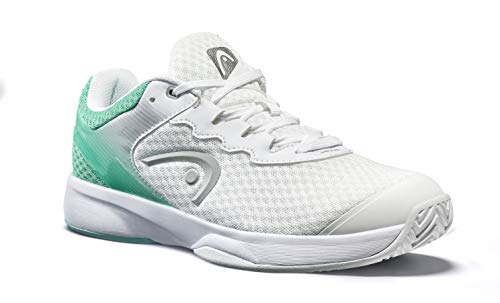 Head Sprint Team 3.0, Zapatillas de Tenis para Mujer, Blanco (White/Teal White), 38.5 EU