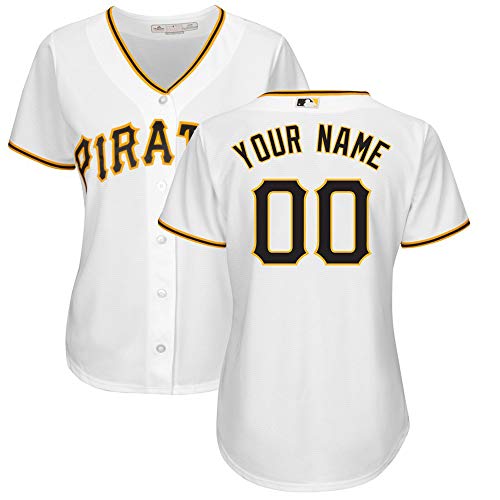 HeiWu Camiseta con Botones Personalizados de Camisetas de béisbol, Sudadera Personalizada Color Nombre y números del Jugador, Hombres y Mujeres y jóvenes