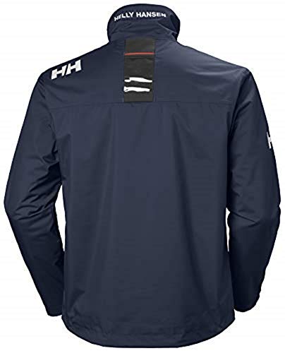 Helly Hansen Crew Midlayer Chaqueta deportiva impermeable, Hombre, Azul (Azul Navy 597), XS