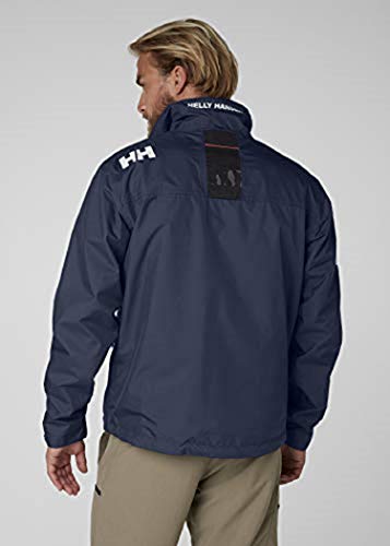 Helly Hansen Crew Midlayer Chaqueta deportiva impermeable, Hombre, Azul (Azul Navy 597), XS