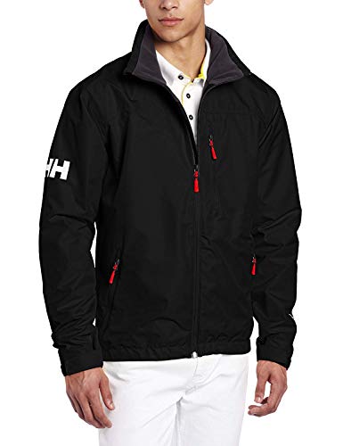 Helly Hansen Crew Midlayer Chaqueta deportiva impermeable, Hombre, Negro (Black 990), XL