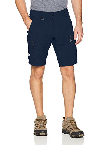 Helly Hansen Crewline Cargo Shorts Pantalones Deportivos, Hombre, Azul (Azul Navy 597), (Tamaño del Fabricante:32)