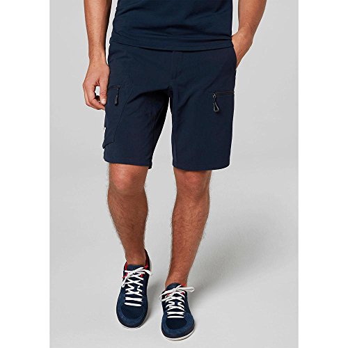 Helly Hansen Crewline Cargo Shorts Pantalones Deportivos, Hombre, Azul (Azul Navy 597), (Tamaño del Fabricante:32)