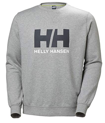 Helly Hansen HH Logo Crew Sudadera, Hombre, (Gris 950), M