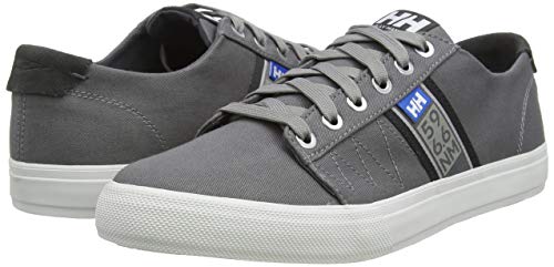 Helly Hansen Salt Flag F-1, Zapatillas para Hombre, Gris (Quiet Shade/Ebony/Light Grey 970), 42 EU