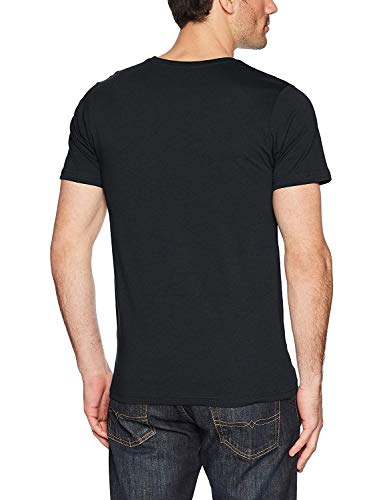 Helly Hansen T-Shirt Camiseta de Manga Corta Hecha de algodón, con Logo HH en el Pecho, Hombre, Azul (Marino), XL