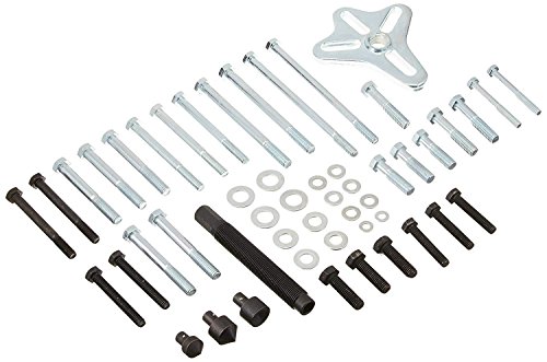 HFS (R) 46 pcs balanceador armónico extractor – extractor, eje polea del cigüeñal, Kit de volante Polea Yugo Cigüeñal, almacenamiento caso