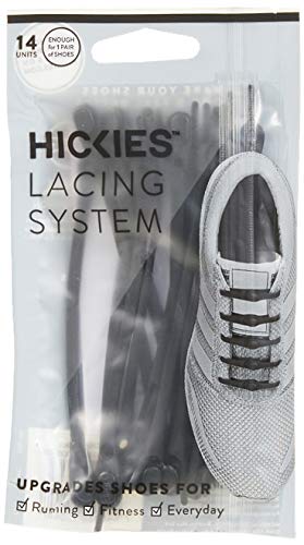 HICKIES Cordones Tie-free (2.0 Nuevos) - Negro