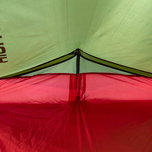 High Peak Siskin Tienda, Unisex, Rojo (Pesto), 230 x 120 x 90/30 cm