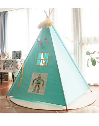 HIGHKAS Juego Carpa para niños con Alquiler habitación Gran. Niña Niño 3 años Interior, Exterior, fácil smontar, Moda Simple (47 * 55")