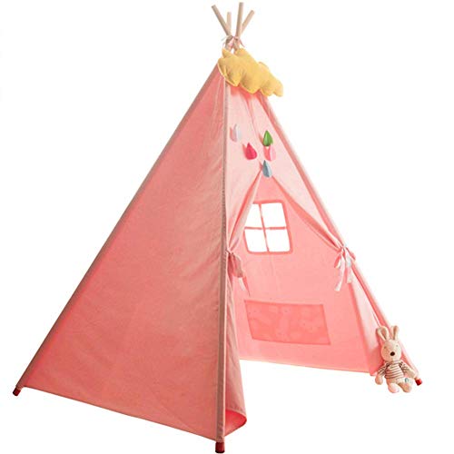 HIGHKAS Juego Carpa para niños con Alquiler habitación Gran. Niña Niño 3 años Interior, Exterior, fácil smontar, Moda Simple (47 * 55")