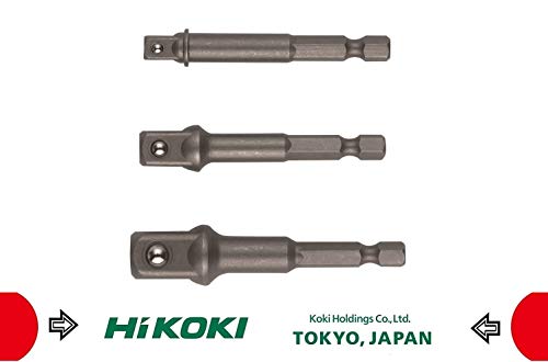 Hikoki tools 751970 - Juego adaptadores hexagonal llave vaso(3u)