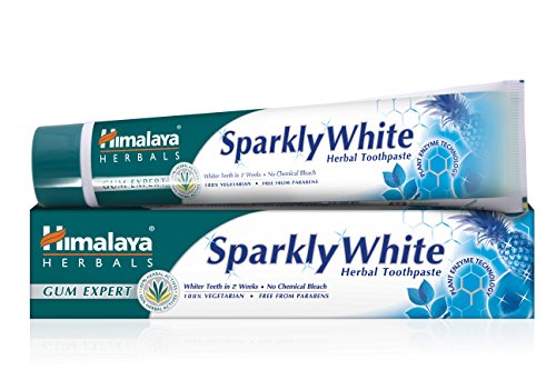 Himalaya Sparkly White, Pasta de Dientes Natural con Efecto Blanqueador - 75 ml