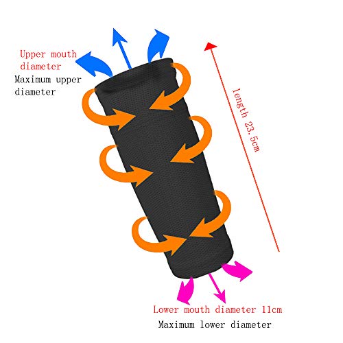 HO2NLE Calcetines Protectores de Futbol con Bolsillos para Espinilleras Calcetines Doble Capa Antideslizante Fijo Manga Medias elásticas Espinilleras Soporte Medias Adulto Niño Negro