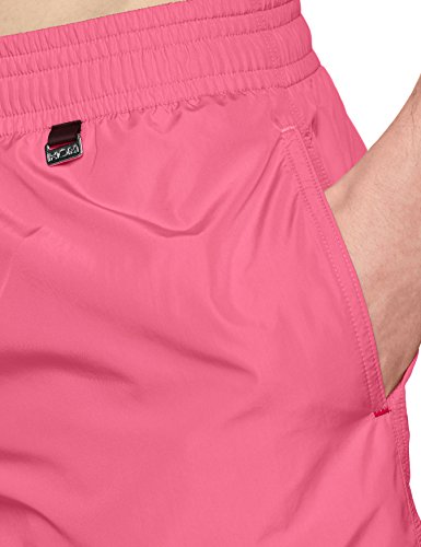 HOM Splash Beach Boxer Bañador, Rosa (Rose), Small para Hombre