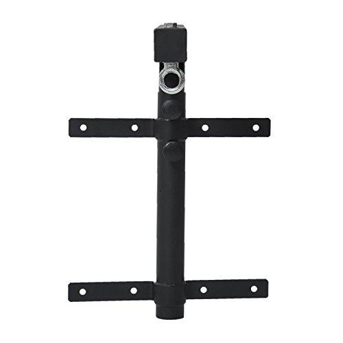 HOMCOM Soporte de Techo para Saco Regulable Colgador Boxeo Pared Gancho Bolsa Pesada MMA Tubo Robusto de Acero Carga máx. 100kg