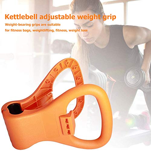 Homelectric Inc Kettlebell Ajustable Agarre de Peso portátil Equipo de Entrenamiento para Ejercicios de Viaje