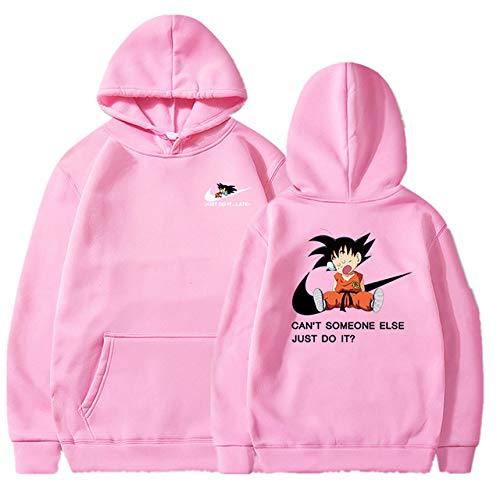 HOSD Naruto Dragon Ball Z Sudaderas con Capucha Sudadera con Estampado 3D Ropa Deportiva Sudadera Dragonball Super Saiyan Son Goku Outfit 7 XL