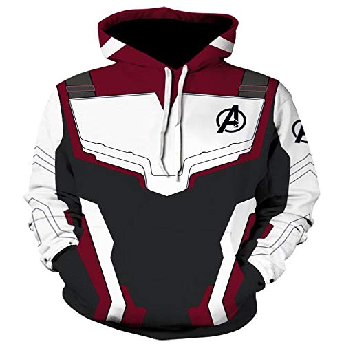 HOSD The Avengers 4Costume Hoodies Men Hooded Avengers Zipper End Game Sudadera Chaqueta