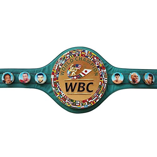 House of Highland 77 WBC - Cinturón 3D para campeonato de boxeo, tamaño completo