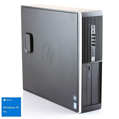 Hp Elite 8300 - Ordenador de sobremesa (Intel Core i5-3470, 8GB de RAM, Disco HDD de 500GB, Lector DVD, Windows 10 PRO ES 64) - Negro (Reacondicionado)
