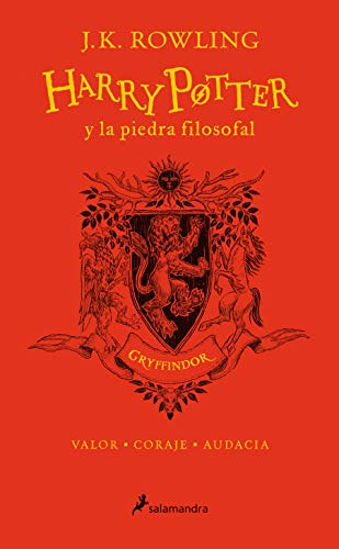 HP y la piedra filosofal-20 aniv-Gryffindor: Valor · Coraje · Audacia: 1 (Harry Potter)