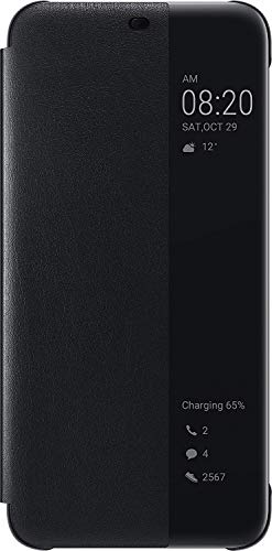 HUAWEI View Cover - Funda para Mate 20 Lite, Color Negro