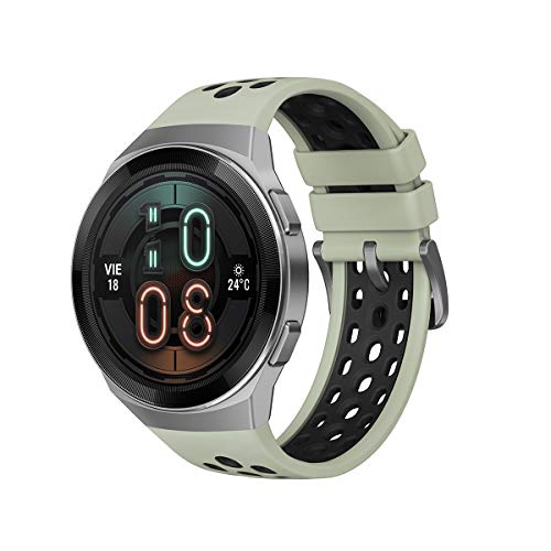 Huawei Watch GT 2e Active - Smartwatch de AMOLED pantalla de 1.39 pulgadas, 2 semanas de Batería, GPS, Color Verde (Mint Green) 46 mm (55025279)