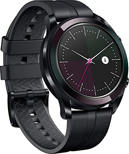 Huawei Watch GT Elegant, Smartwatch con Caja de Metal, Pantalla Táctil AMOLED de 1.2", Monitor de Ritmo Cardíaco y Sueño, GPS, Sumergible 50 M, 42 mm, Blanco