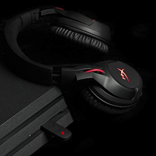 HyperX HX-HSCF-BK Cloud Flight - Cascos de Gaming inalámbricos compatibles con PC, PS4 y PS4 Pro, Negro