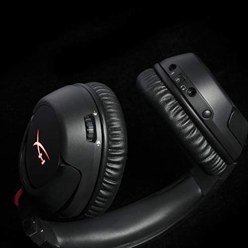 HyperX HX-HSCF-BK Cloud Flight - Cascos de Gaming inalámbricos compatibles con PC, PS4 y PS4 Pro, Negro