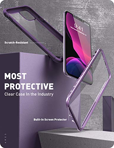 i-Blason Funda iPhone 11 [Ares] 360 Grados Carcasa Ultrafina Case con Protector de Pantalla Integrado para iPhone 11 2019