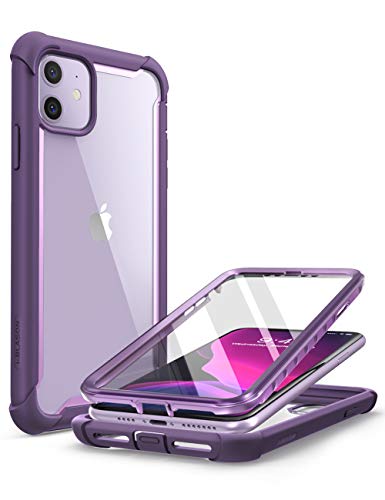 i-Blason Funda iPhone 11 [Ares] 360 Grados Carcasa Ultrafina Case con Protector de Pantalla Integrado para iPhone 11 2019