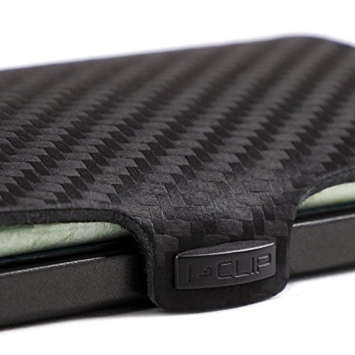 I-CLIP ® Cartera Carbon, Gunmetal-Black (Disponible En 2 Variantes)