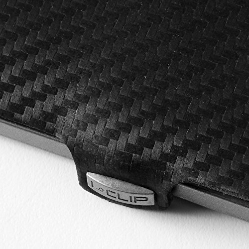 I-CLIP ® Cartera Carbon, Metallic-Grey (Disponible En 2 Variantes)