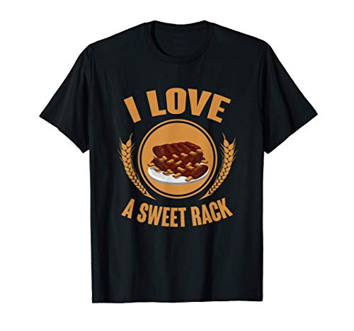 I Love A Sweet Rack BBQ Funny Baby Back Ribs Camiseta