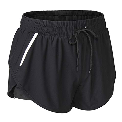 iClosam Pantalones Deportivo Corto Mujer,Pantalón Moda para Deportes Yoga Casual Gimnasio Ejercicio Playa Aire Libre Ocasionales