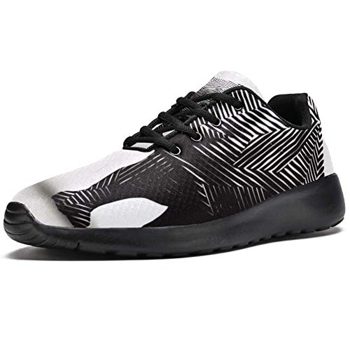 Imobaby - Zapatillas deportivas para correr para mujer, diseño de rinoceronte de polígono afilado, de malla, transpirable, senderismo, tenis, color Multicolor, talla 37 EU