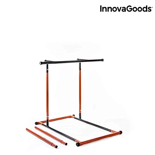 InnovaGoods IG811464 Estación de Dominadas y Fitness, Unisex Adulto, Negro, Talla Única